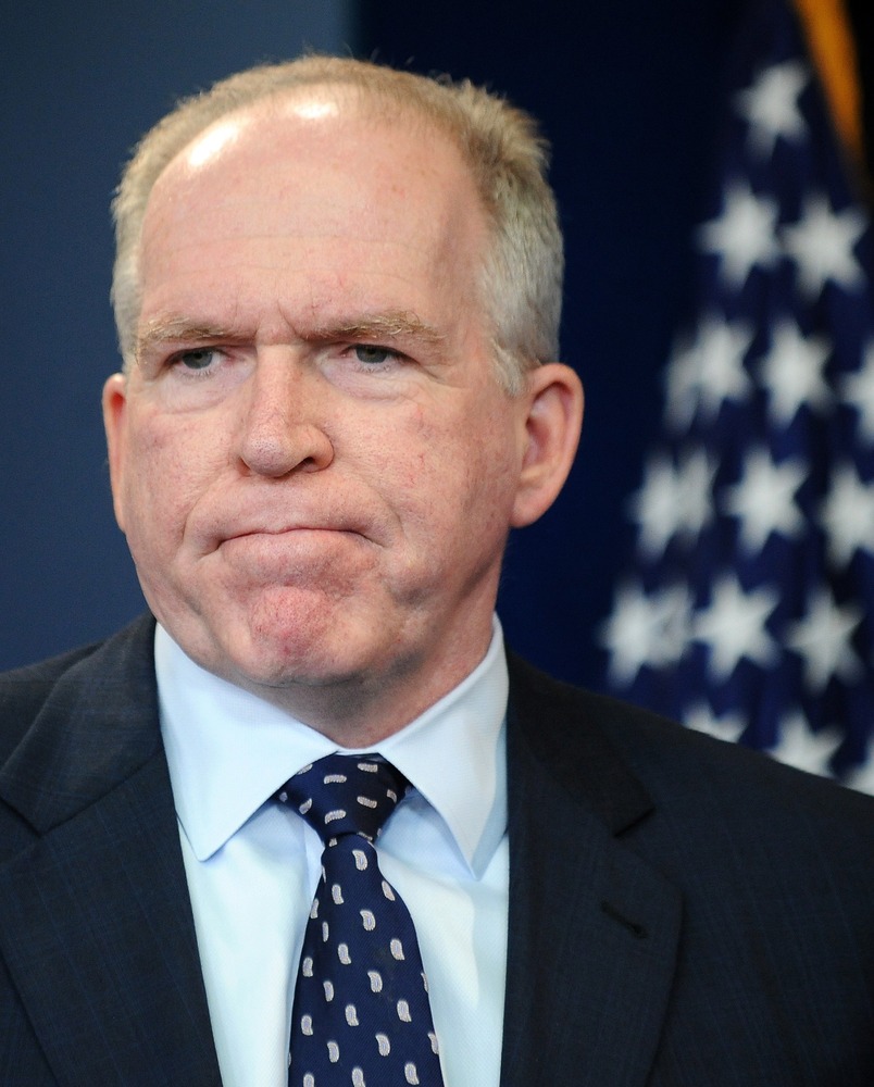 (FILES) White House counterterrorism adviser John Brennan speaks during the daily press briefing in the Brady Press Briefing Room of the White House in Washington, DC, May 2, 2011. Brennan, US President Barack Obama's top counterterrorism aide vowed the "utter destruction" of Al-Qaeda as he unveiled new plans June 29, 2011 focusing on the terror group's ability to inspire Americans to carry out domestic attacks.  "This is the first counterterrorism strategy that designates the homeland as a primary area of emphasis in our counterterrorism efforts," said Brennan.   AFP Photo/Jewel Samad (Photo credit should read JEWEL SAMAD/AFP/Getty Images)